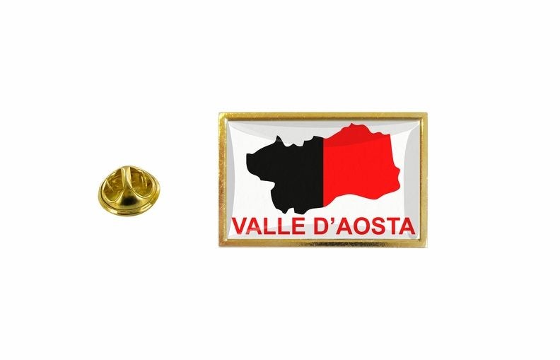 pins pin's flag national badge map hat region italy aosta valley Carousel 1