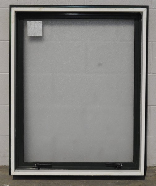 Permanent Green Aluminium Awning Window With Obscure Glass H1000xW800 NL9747 Carousel 2
