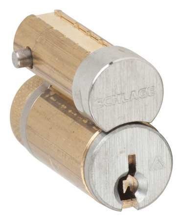 SCHLAGE LFIC Cylinder Housing w/ Core, E Keyway 28XP20 Carousel 1