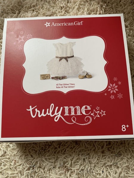 American Girl 18" Doll ~ ALL THAT GLITTERS ~ from Truly Me Christmas range ~ NEW Carousel 9