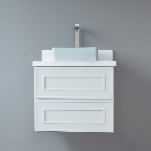 Wall Hung Vanity 600mm -Solid Wood Carousel 2