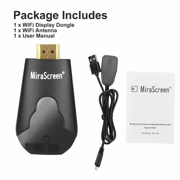 WIFI Wireless Display TV Dongle Adapter HDMI Receiver Airplay Miracast Carousel 8