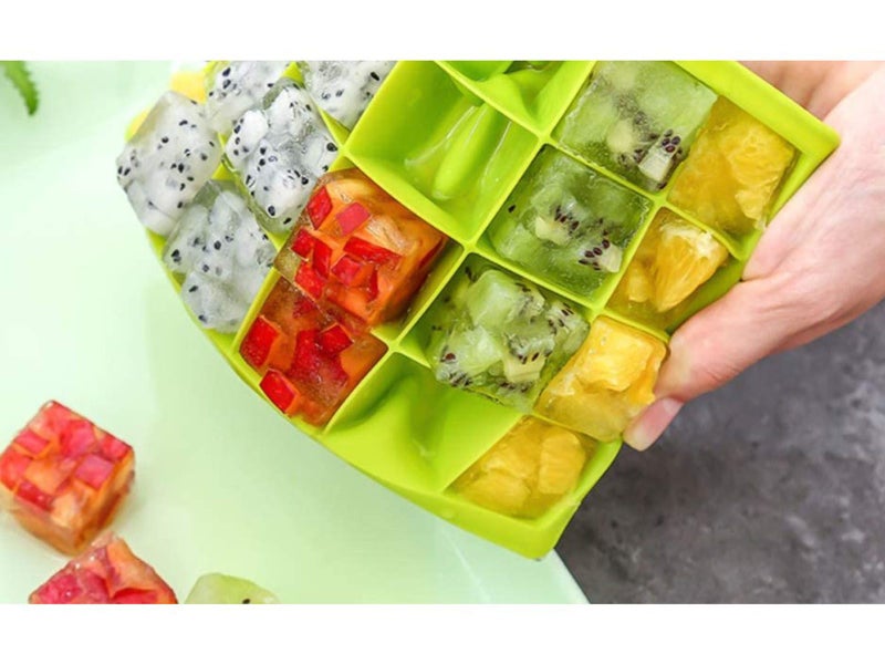 2 X 24Grid Silicone Ice Cube Tray for Summer Drinks Carousel 2