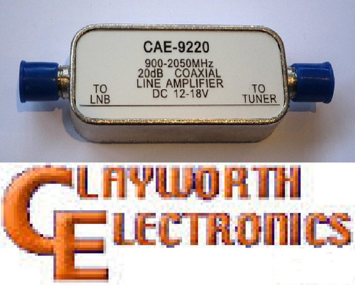 Satellite Freeview Amplifier Amplifier Amp In-Line F 20db STV920LA 1x Choice Carousel 2