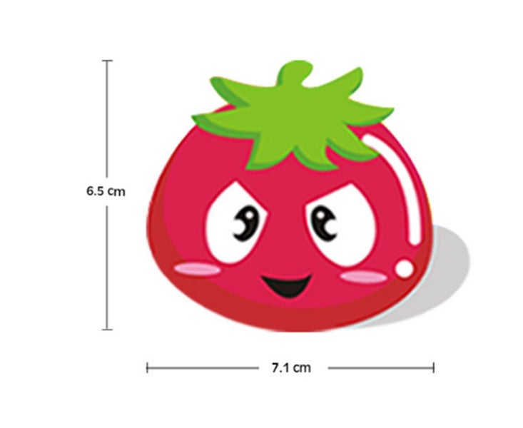 4PCS Vegetable Timer Kitchen Desktop Timer Carousel 3