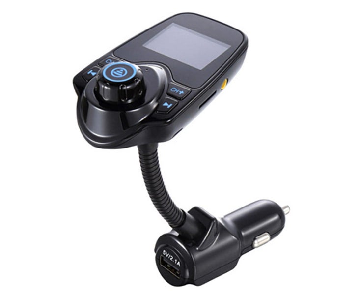 Car MP3 Bluetooth Player Large Screen with Digital Display Carousel 1