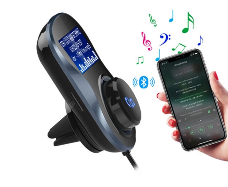 Car MP3 Bluetooth Player Large Screen with Digital Display Carousel 2