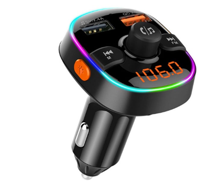 Car MP3 with Color Light Bluetooth Hands-free Call Carousel 1