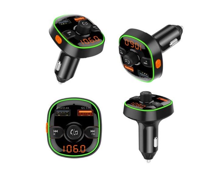 Car MP3 with Color Light Bluetooth Hands-free Call Carousel 2