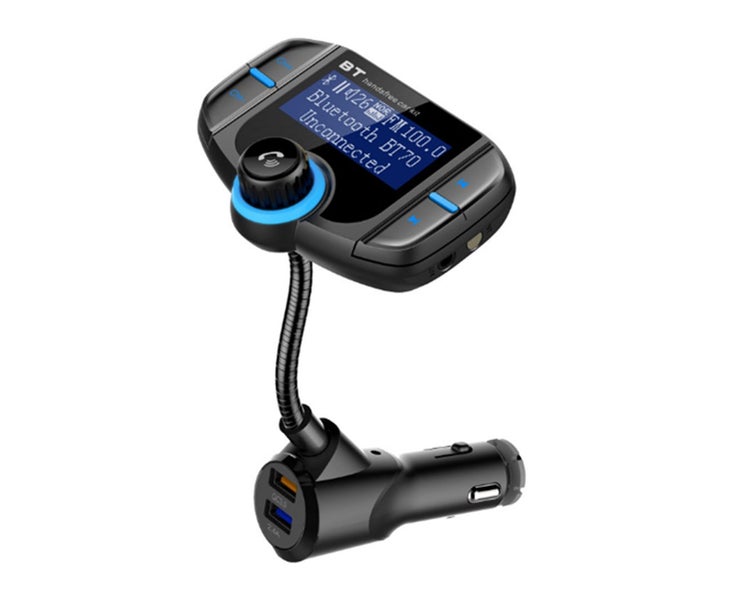 Car MP3 Bluetooth Player Large Screen Dual USB Carousel 1