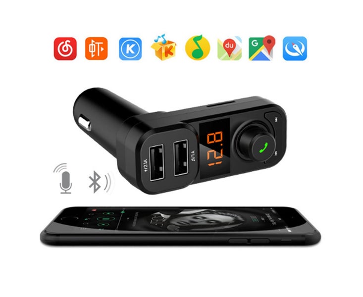 Car MP3 Bluetooth Player Dual USB Carousel 2