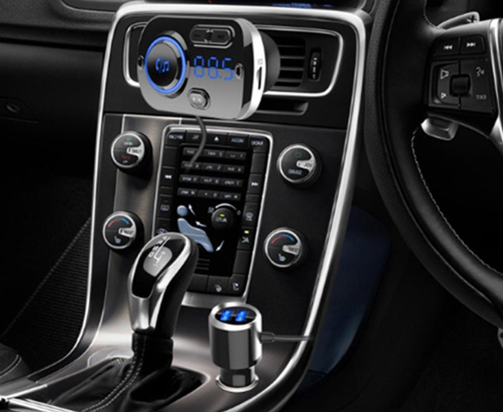 Car MP3 Bluetooth 5.0 Colorful Atmosphere Light Carousel 2