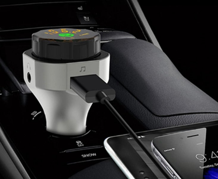 Car Bluetooth MP3 Player Car Charger Carousel 3