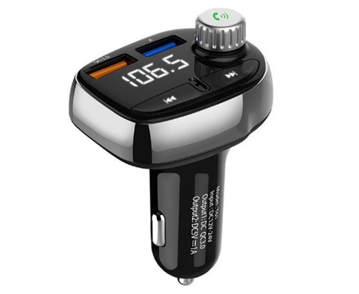 Car MP3 Bluetooth Hands-free Car Bluetooth Charger Carousel 1