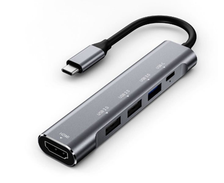 5-in-1 USB3.1 HUB Converter Type-C To HDMI Cable Converter Carousel 1
