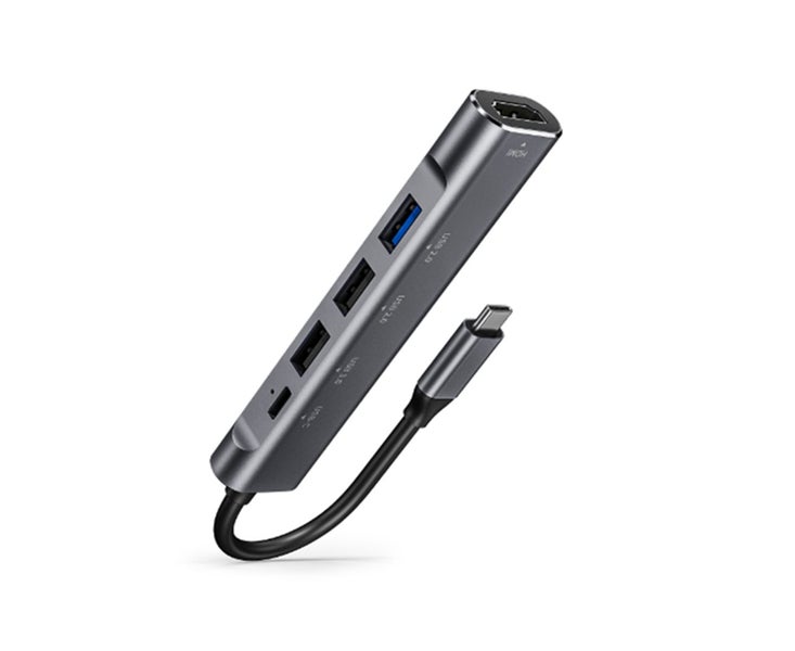 5-in-1 USB3.1 HUB Converter Type-C To HDMI Cable Converter Carousel 2