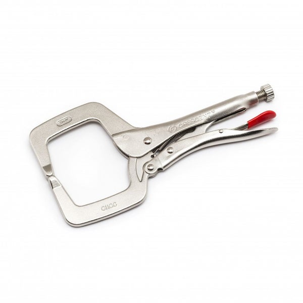 Crescent Plier Locking C-Clamp Regular Tips 280mm/11" Carousel 1