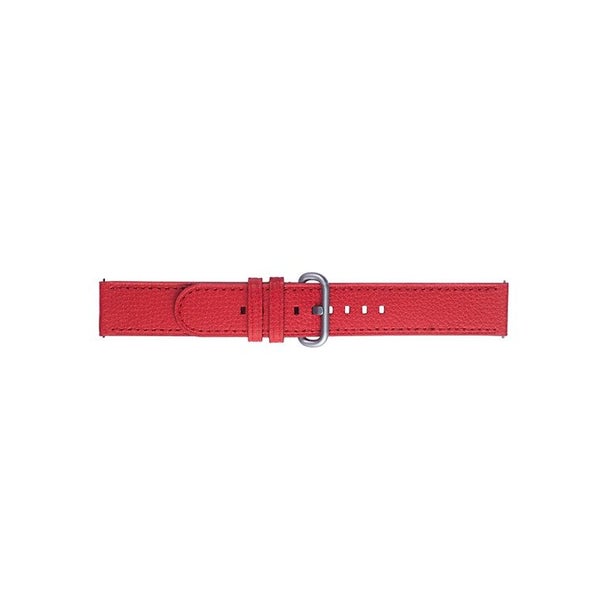 Samsung Galaxy Watch Active2 Essence Leather Strap 20mm - Red Carousel 1