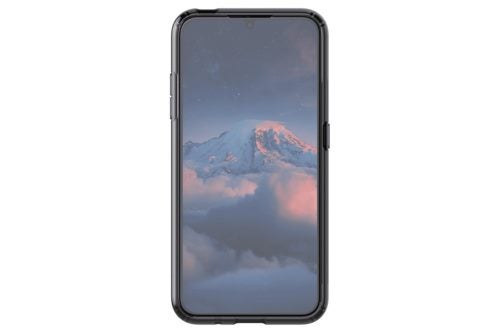 Samsung Galaxy A01 5.7" Silicone Cover Case - Black Carousel 2