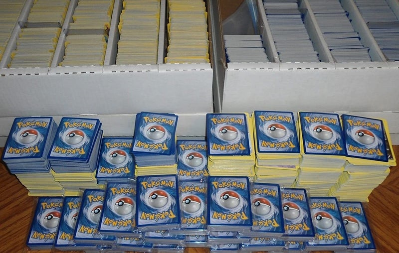 100 Pokemon Cards + Multiple Holos + Bonus Carousel 1