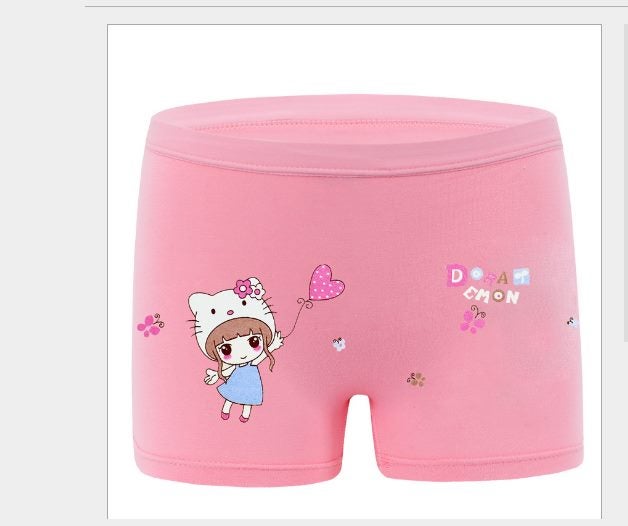 2Pcs Girls' Shorts Panties Briefs Underwear Toddler Assorted Color & Design Carousel 1