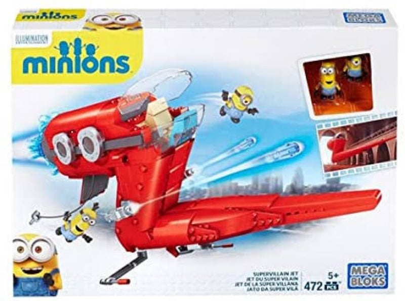 Mega Bloks Minions Supervillain Jet Carousel 1