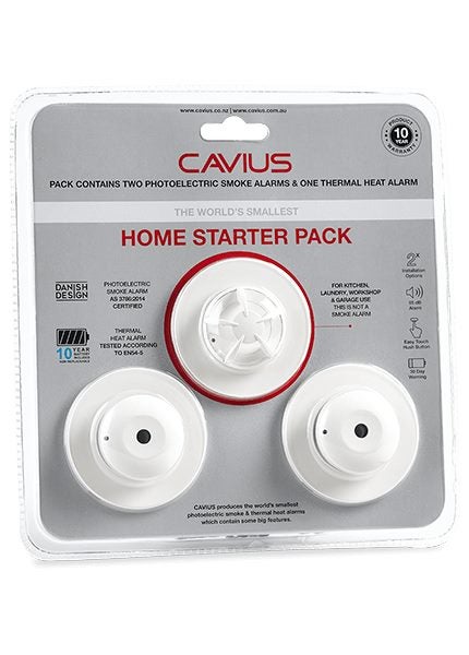 Cavius Nano Home Starter Pack (2x Smoke, 1x Thermal) Carousel 1