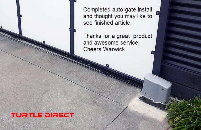 Turtle Sliding Gate Opener DIY easy Installation Carousel 2