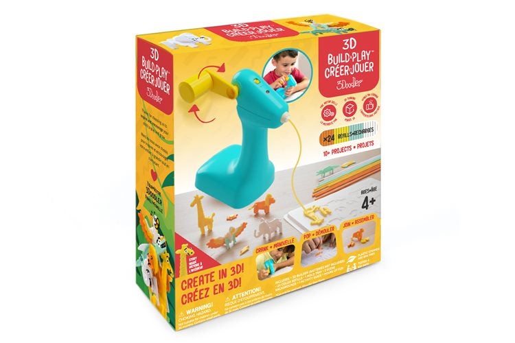 3Doodler 3D Build & Play Story Molds Safe & Easy to Use Carousel 2