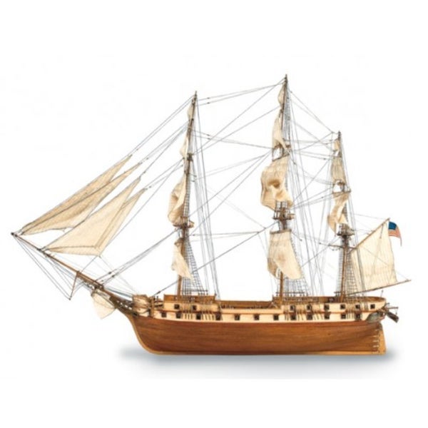 Wooden Ship Kit and Fittings - Artesania Latina USS Constellation Frigate Carousel 1