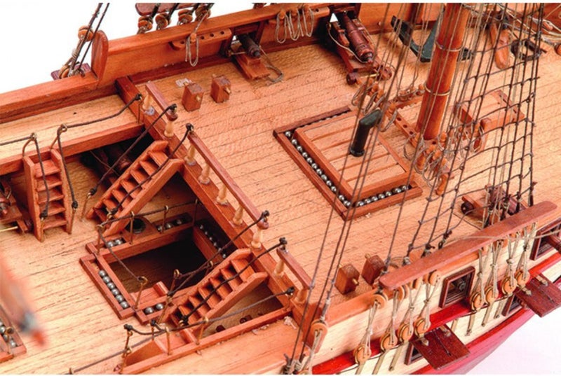 Wooden Ship Kit and Fittings - Artesania Latina USS Constellation Frigate Carousel 2