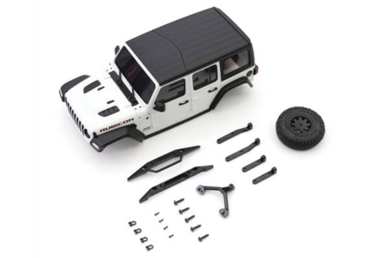 Diecast Car - MX-01 Body Set Jeep Wrangler (White) Carousel 1