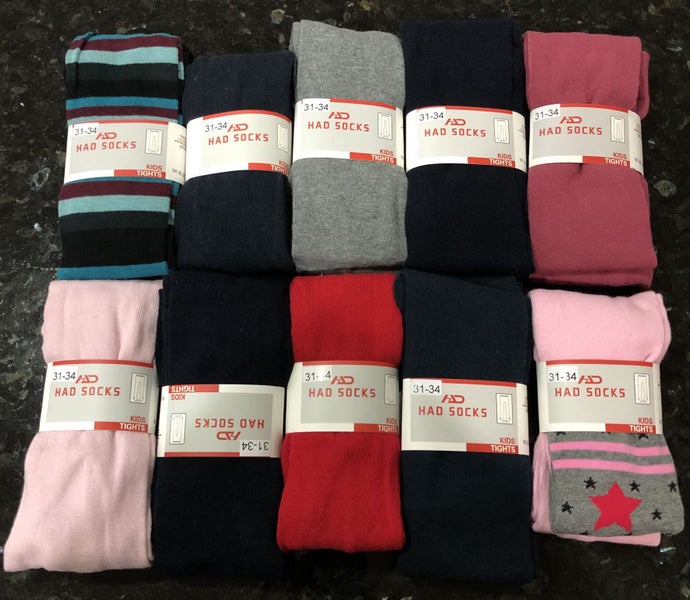 10 Quality Kids tights - 7-8 yrs Carousel 1