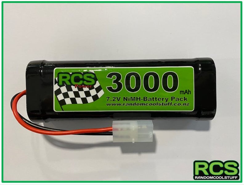 7.2v 3000maH NiMH Battery for RC cars Carousel 1