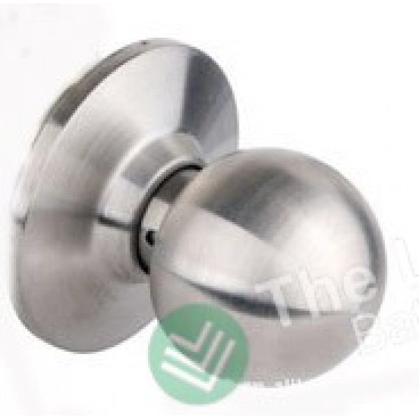 SALE Door Lock Knob Satin Stainless Steel - Dummy Set -Lennox Bathroom Carousel 1