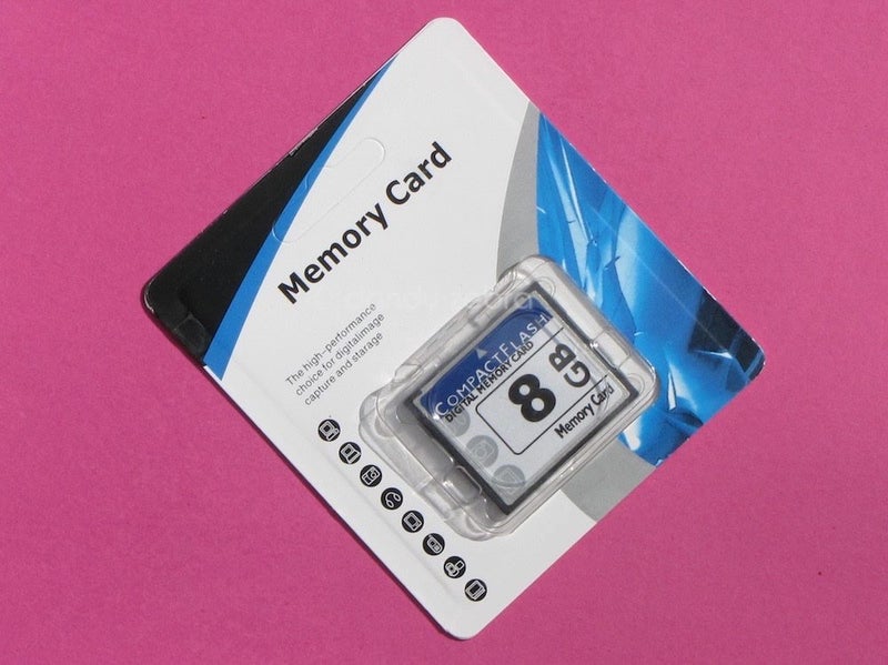 8GB Compact Flash Memory Card Carousel 1
