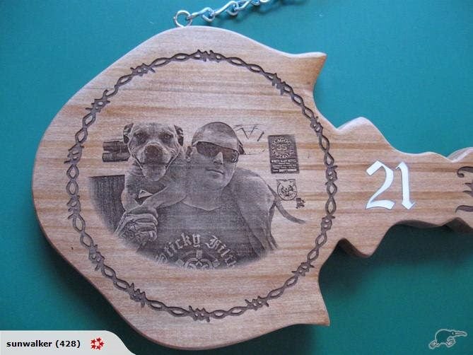 21st KEY SOLID MACROCARPA UNIQUE DESIGNS PERSONALISED Carousel 2