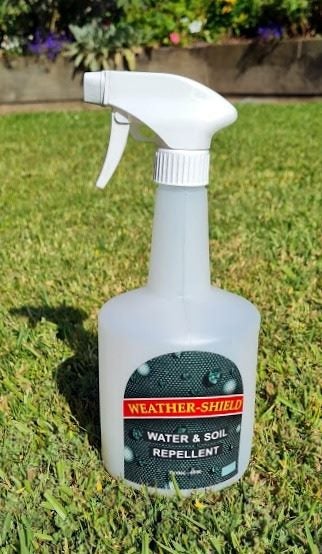 Weather Shield Waterproofing for Polyester Tent Fabric & Canvas Carousel 1