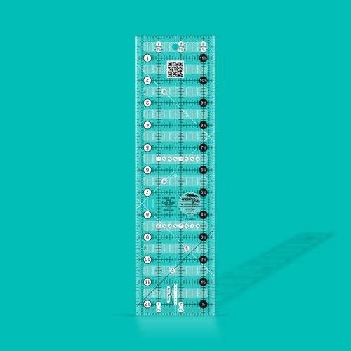 Creative Grids Quick Trim Ruler 3-1/2in X 12-1/2in Rectangle Carousel 1