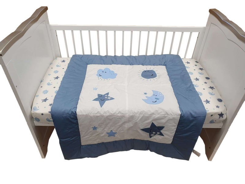 Sleep Tight Cot Bedding Set STARS & MOONS Carousel 3