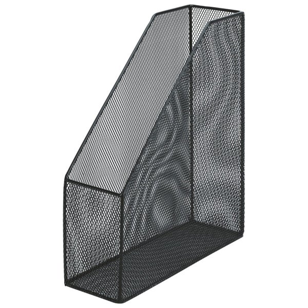 Esselte Mesh Magazine File Black Carousel 1