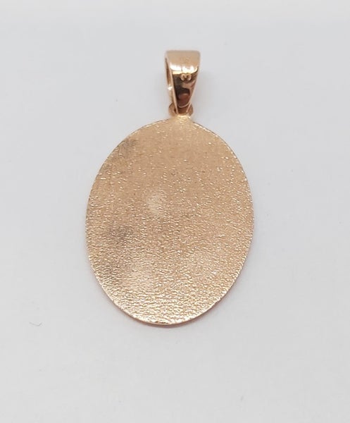 9ct Gold Our Lady of Guadalupe Pendant Carousel 2