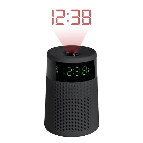 CLOCK RADIO WITH RED FOR PROJECTION GREEN DISPLAY Carousel 2