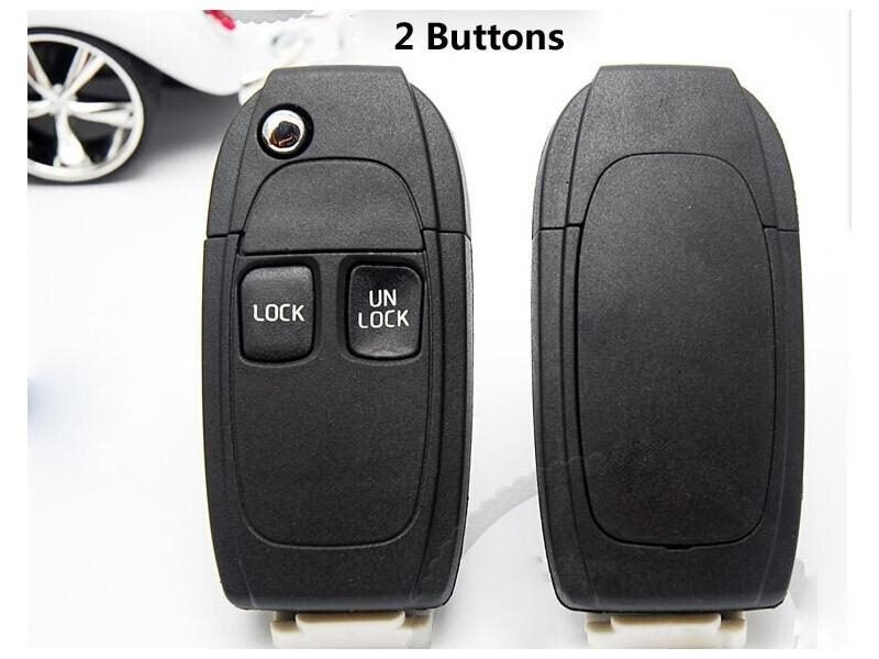 2/3/4/3 1/4 1 Buttons Folding Flip Key Shell Cover FOB Car Case Blanks For Carousel 1