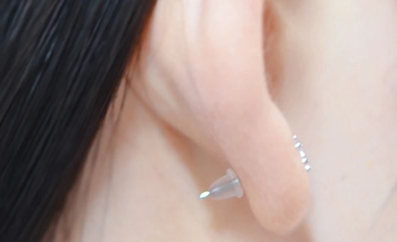 ** Rubber (Silicon) Earring Back Stoppers - LARGE - Bullet (x40) ** Carousel 2