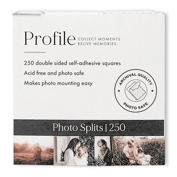 Profile Quality Photo Splits 250 pack made in Denmark REDUCED UNDER HALF PRICE Carousel 1
