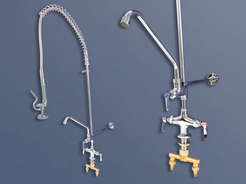 Pre-Rinse Dish Washing Gun & Faucet Kit | Commercial Kitchen Spray & Rinse Guns Carousel 2