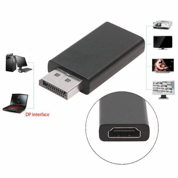 DP to HDMI Display Port Adapter Converter Carousel 3