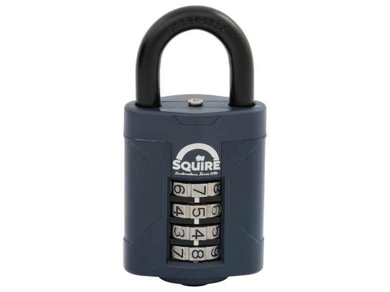 Padlock Combination Lock Secure Weatherproof SQUIRE 50mm Carousel 1