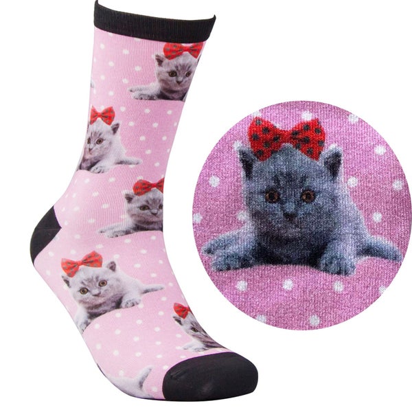 Clearance Sell - Digital printing bamboo socks for animal lovers Carousel 1